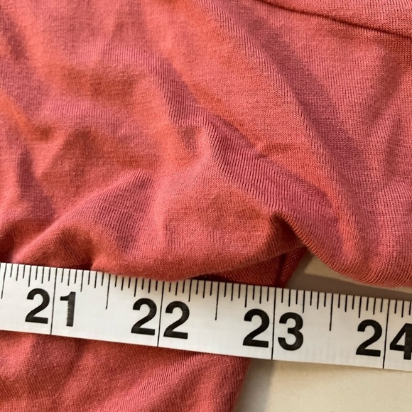 Matilda Jane Blouse Women’s Sz M Pink Button Tie Front Short Sleeves Casual Soft - Picture 5 of 5